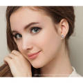 Wholesale Sterling Silver Cz Stud Earrings Flower 925 Sterling